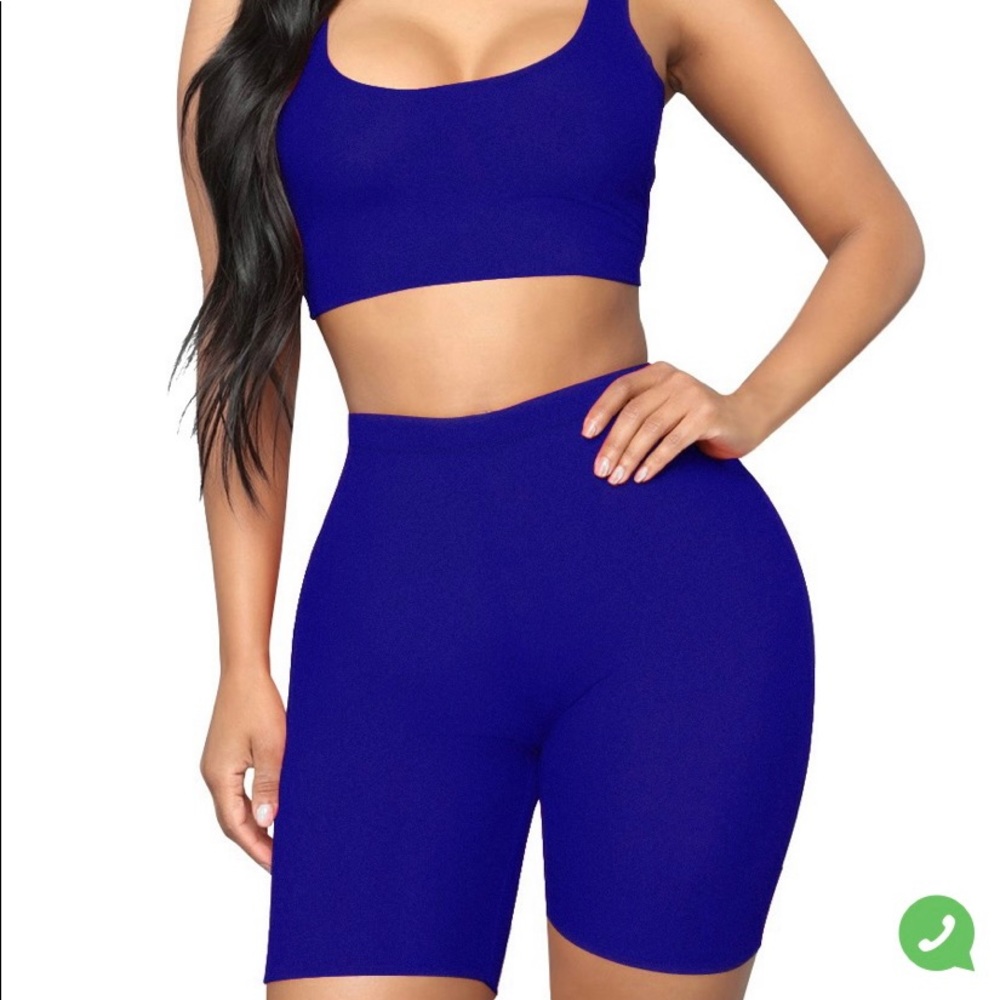 2PC SEXY SHORT SET W/ TOP MORE KINKY